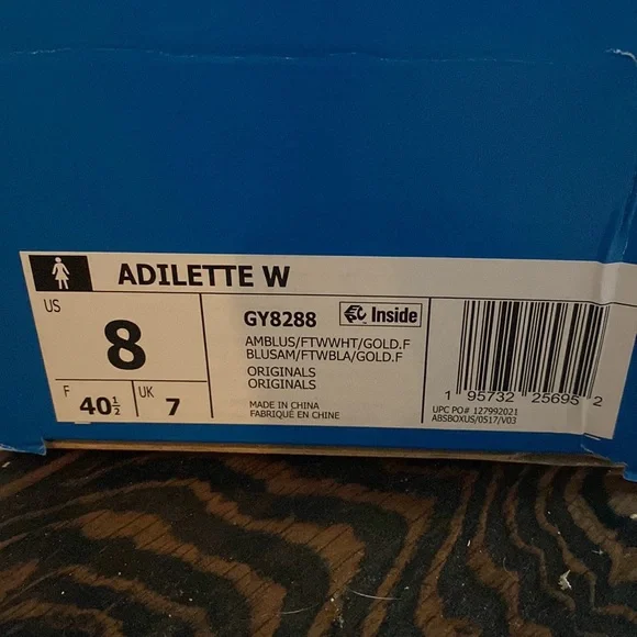 Adidas slides. Brand new in box! - Picture 2 of 6